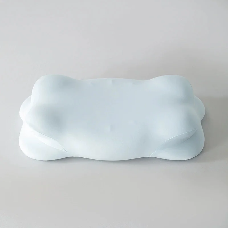 Cloud Pillow Cozy Sleep Pillow, Ergonomic Memory Foam Cervical Support Pillow for Side, Sleepers with Breathable Washable Cover