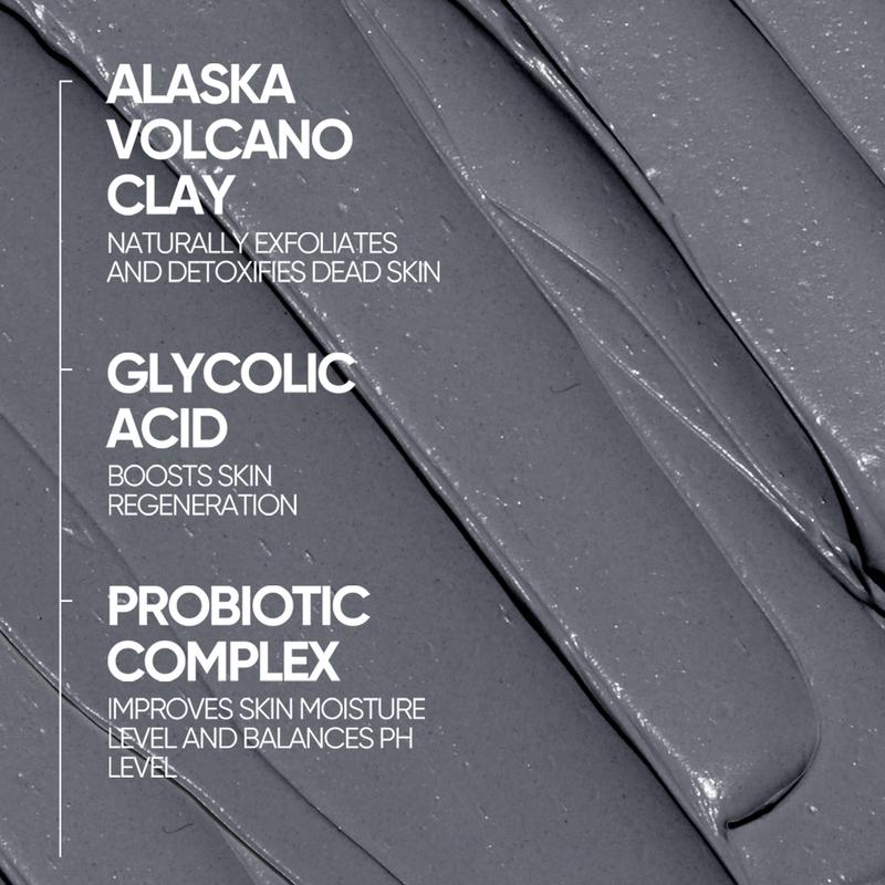 Alaska Volcano cleansing Clay Stick