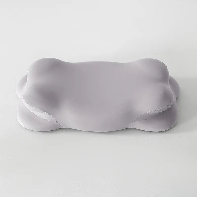 Cloud Pillow Cozy Sleep Pillow, Ergonomic Memory Foam Cervical Support Pillow for Side, Sleepers with Breathable Washable Cover